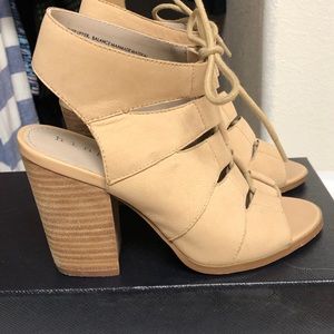 Hinge from Anthropologie Lace Up Heels 6